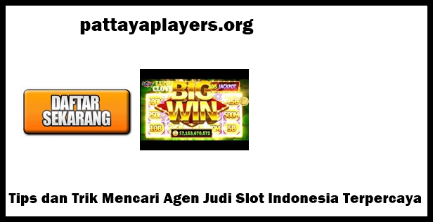 Agen Judi Slot Indonesia